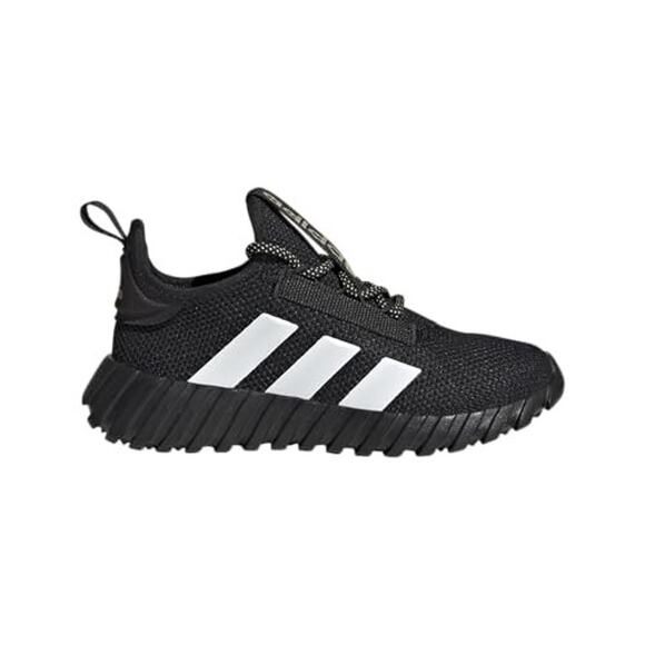 NWT adidas Unisex Kaptir Flow Sneaker Black/Gold Metallic/White4.5 US Big Kid